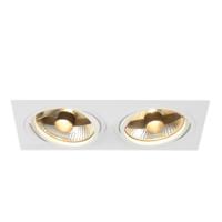 SLV 113841 New Tria 1 Inbouwlamp Halogeen, LED GU10 150 W Wit (mat) - thumbnail