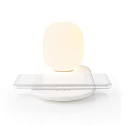 Nachtlamp met touch bediening en oplader voor smartphone 10W Nachtlamp met touch bediening en oplader voor smartphone 10W