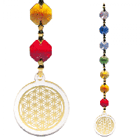 Feng Shui - Bloem des Levens Hanger Goudkleurig - thumbnail