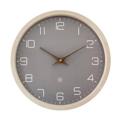 NeXtime NX-7373BE Wandklok ECO 30 cm Beige NeXtime NX-7373BE Wandklok ECO 30 cm Beige