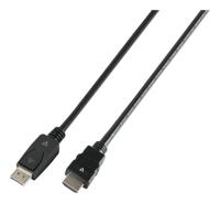 DisplayPort naar HDMI Kabel V7 V7DP14HDMI21-1M-BLK - thumbnail
