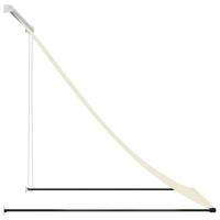 VidaXL Luifel uittrekbaar 150x150 cm stof en staal crèmekleurig - thumbnail