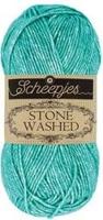 Scheepjes Stone Washed - 815 Green Agate - Haakgaren / Breigaren - thumbnail