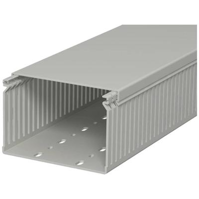 OBO Bettermann 6178061 Kabelgoot (l x b x h) 2000 x 120 x 80 mm 1 stuk(s) Steen-grijs OBO Bettermann 6178061 Kabelgoot (l x b x h) 2000 x 120 x 80 mm 1 stuk(s) Steen-grijs