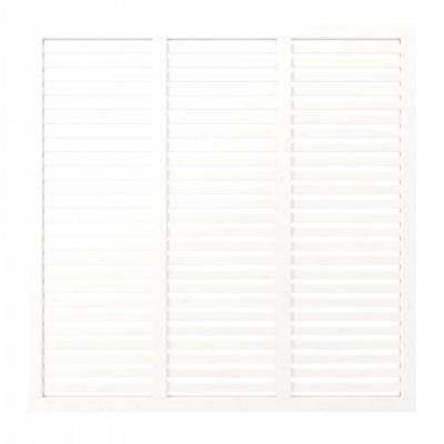 Wit Houten Tuinscherm Harmoni 180 x 180 CM