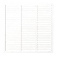 Wit Houten Tuinscherm Harmoni 180 x 180 CM - thumbnail