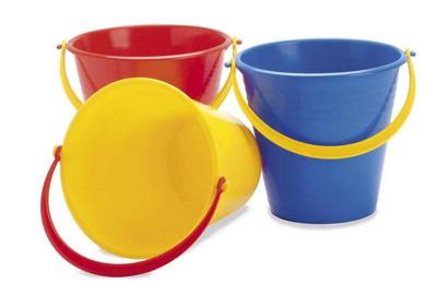 Dantoy Classic emmer met hengsel (3 ass.) Dantoy Classic emmer met hengsel (3 ass.)