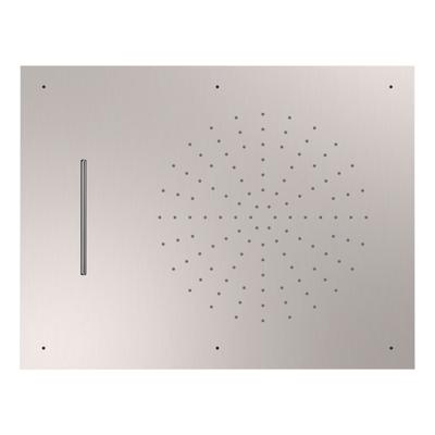 Hoofddouche Tres Plafond met Waterval 50x65 cm Staal Hoofddouche Tres Plafond met Waterval 50x65 cm Staal
