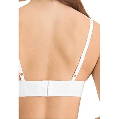 BH zonder beugel met vulling - Everyday - Comfort T-shirt Bh die niet doorschijnt - Zwart - Huidskleur - Wit