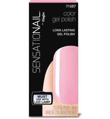 Sensationail Color gel pink chiffon (7 ml)