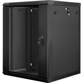 Lanberg WF01-6615-10B rack 15U Wandrek Zwart