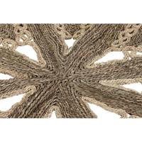 Tapijt Home ESPRIT Natuurlijk Tropisch 178 X 178 X 1,8 cm - thumbnail