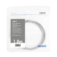LogiLink UA0329 kabeladapter/verloopstukje USB Type C HDMI Zwart - thumbnail