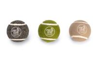 Beeztees Minus One tennisbal – hondenspeelgoed – multi – diameter 6,3 - thumbnail