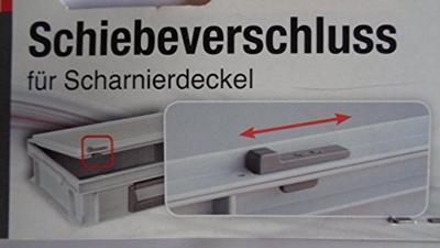 Lockweiler Schuifsluiting | grijs | passend voor transport- en stapelbak | 10 stuks - 139000008220 139000008220 Lockweiler Schuifsluiting | grijs | passend voor transport- en stapelbak | 10 stuks - 139000008220 139000008220