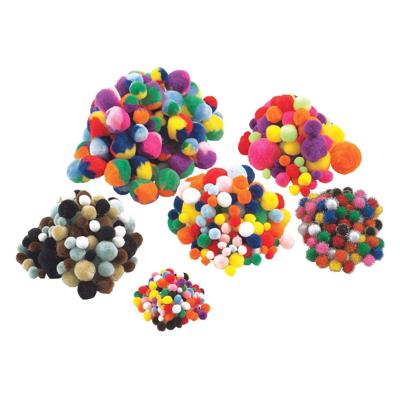Colorations - gekleurde pompons, 700st.