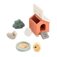Done By Deer tiny farm houten speelset clucky - thumbnail