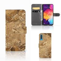 Samsung Galaxy A50 | Bookcase | Marmer Creme - thumbnail