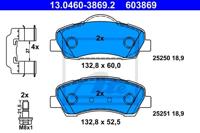 Remblokkenset, schijfrem 13046038692 - thumbnail