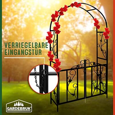 Monzana Rozenboog - metaal - met - deur