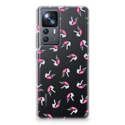 TPU bumper voor Xiaomi 12T | 12T Pro Unicorns TPU bumper voor Xiaomi 12T | 12T Pro Unicorns