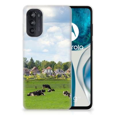 Motorola Moto G52/G82 | TPU Hoesje | Koeien Motorola Moto G52/G82 | TPU Hoesje | Koeien