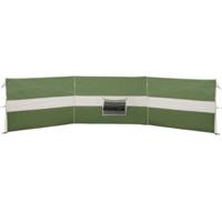 Windscherm camping waterdicht 490x123 cm groen - thumbnail