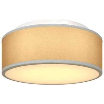 VidaXL Plafonnière met schijnwerpers grijs 30 x 30 x 13,5 cm stof