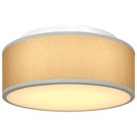 VidaXL Plafonnière met schijnwerpers grijs 30 x 30 x 13,5 cm stof - thumbnail