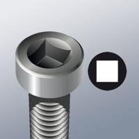 Wera 868/4 IMP DC Impaktor Binnenvierkant Bits SB, # 3 x 50 mm - 05073972001 - thumbnail