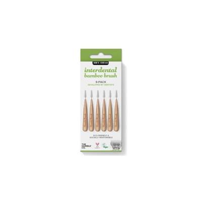 The Humble Co. Interdental borsteltje 6 st - groen - 0.80 mm