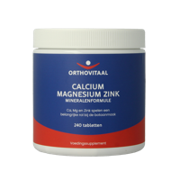 OrthoVitaal Calcium magnesium zink 240 Tabletten - thumbnail