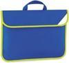 Quadra QD452 Enhanced-Viz Book Bag - Bright Royal - 38 x 28 cm - thumbnail