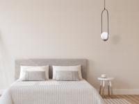 Hanglamp MUNICH 1 lamp zwart/wit - thumbnail