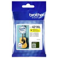 Inktcartridge Brother LC-421XLY geel - thumbnail