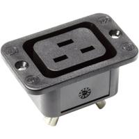 Martin Kaiser 766/63/sw/C Apparaatstekker (koud) 766 Bus, inbouw verticaal Totaal aantal polen: 2 + PE 16 A Zwart 1 stuk(s) - thumbnail