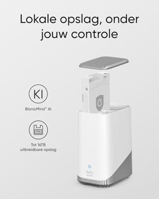 eufy Security eufyCam S3 Pro 2-Cam Kit Solar Beveiligingscamera Outdoor Draadloos met Zonnepaneel, Kleur Nachtzicht, 4K, Forever Power 2.0, Gezichtsherkenning AI, uitbreidbare lokale opslag, geen