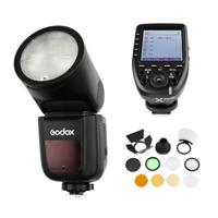 Godox Speedlite V1 Nikon X PRO II Trigger Accessories Kit - thumbnail