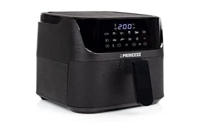 Princess 01.182024.01.001 Airfryer 1350 W Anti-aanbaklaag, Met display, Oververhittingsbeveiliging, Timerfunctie Zwart