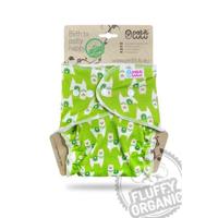 Petit Lulu Fluffy Organic Maxi Night - Alpacas - Drukknoopjes - thumbnail
