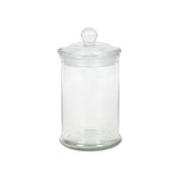 Voorraadpot glas knop Ø8x14,5cm - thumbnail