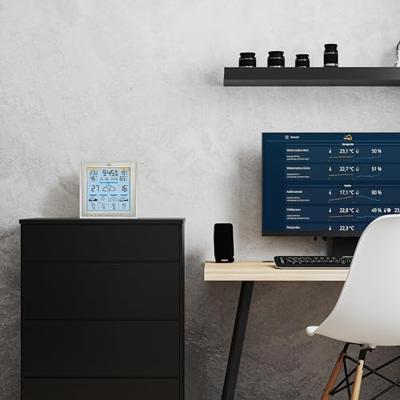 TFA Dostmann TFA.me ID-08 35.8105.02 WiFi-weerstation Verwachting voor 5 dagen Aantal sensoren max.: 50