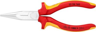 Knipex Radiotang recht met zijsnijder | 160 mm | VDE - 2506160 - thumbnail