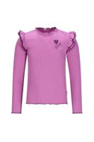 B.Nosy winter top meisjes - paars - Tonya - ruffles - thumbnail