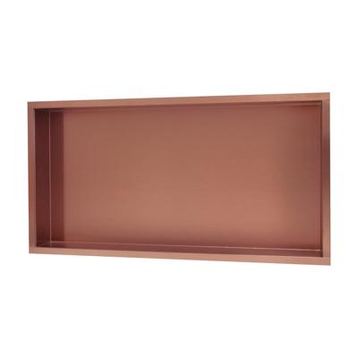 Inbouwnis Sanilux Napo Wand 30x60x7 cm Brons Sanilux Inbouwnis Sanilux Napo Wand 30x60x7 cm Brons Sanilux