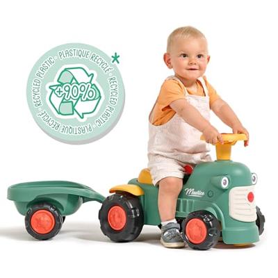 Falk maurice looptractor set groen/geel - thumbnail