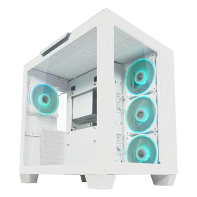 LC Power Gaming 807W Midi-tower PC-behuizing Wit