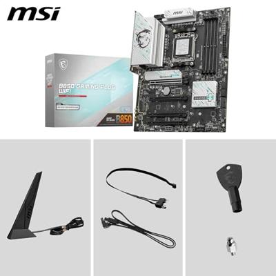 Moederbord - MSI - B850 GAMING PLUS WIFI AMD B850 AM5 ATX-slot - thumbnail