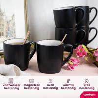 Cookinglife Mokken Nola Warm Grey 350 ml - 6 stuks - thumbnail