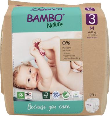 Bambo Nature Maat 3 Luiers M Bambo Nature Maat 3 Luiers M